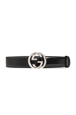 Gucci Leather belt with monogram | Women's Accessories | Vitkac